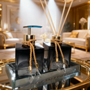 Kit Lavabo Luxo Âmbar com Bandeja – VIVERE DECOR