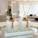 Kit Lavabo Luxo Âmbar com Bandeja – VIVERE DECOR